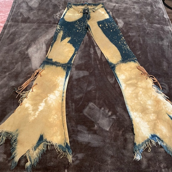 Bonaire Denim - Vintage Bonaire Tye Dye Jeans ~ Size 28